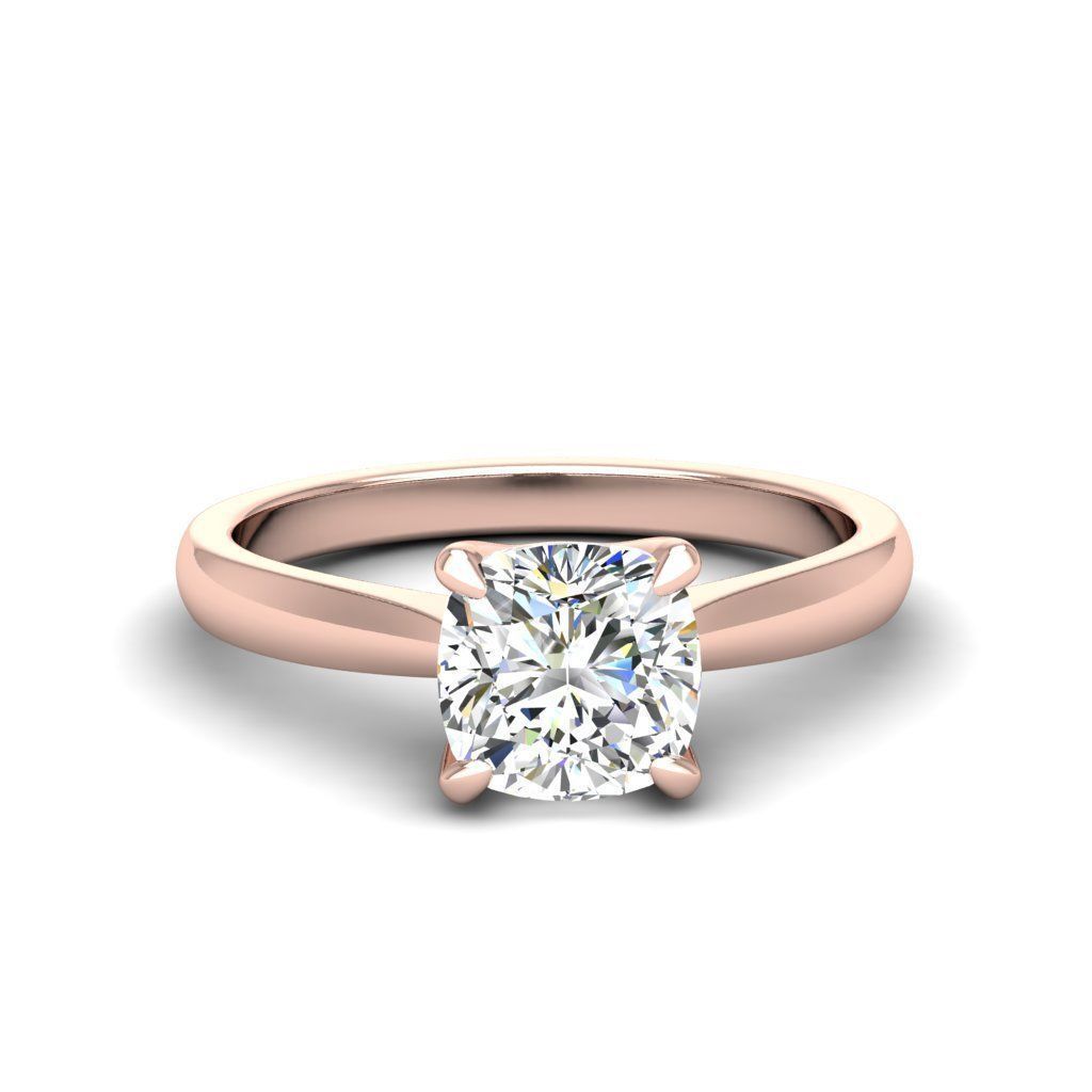 Engagement ring Linda qushion 3D print model_21