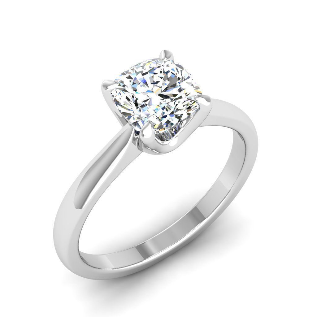 Engagement ring Linda qushion 3D print model_24