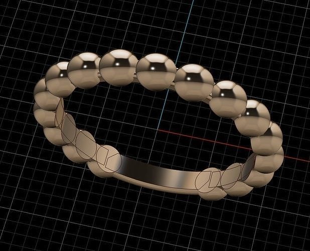 rings 3D print model