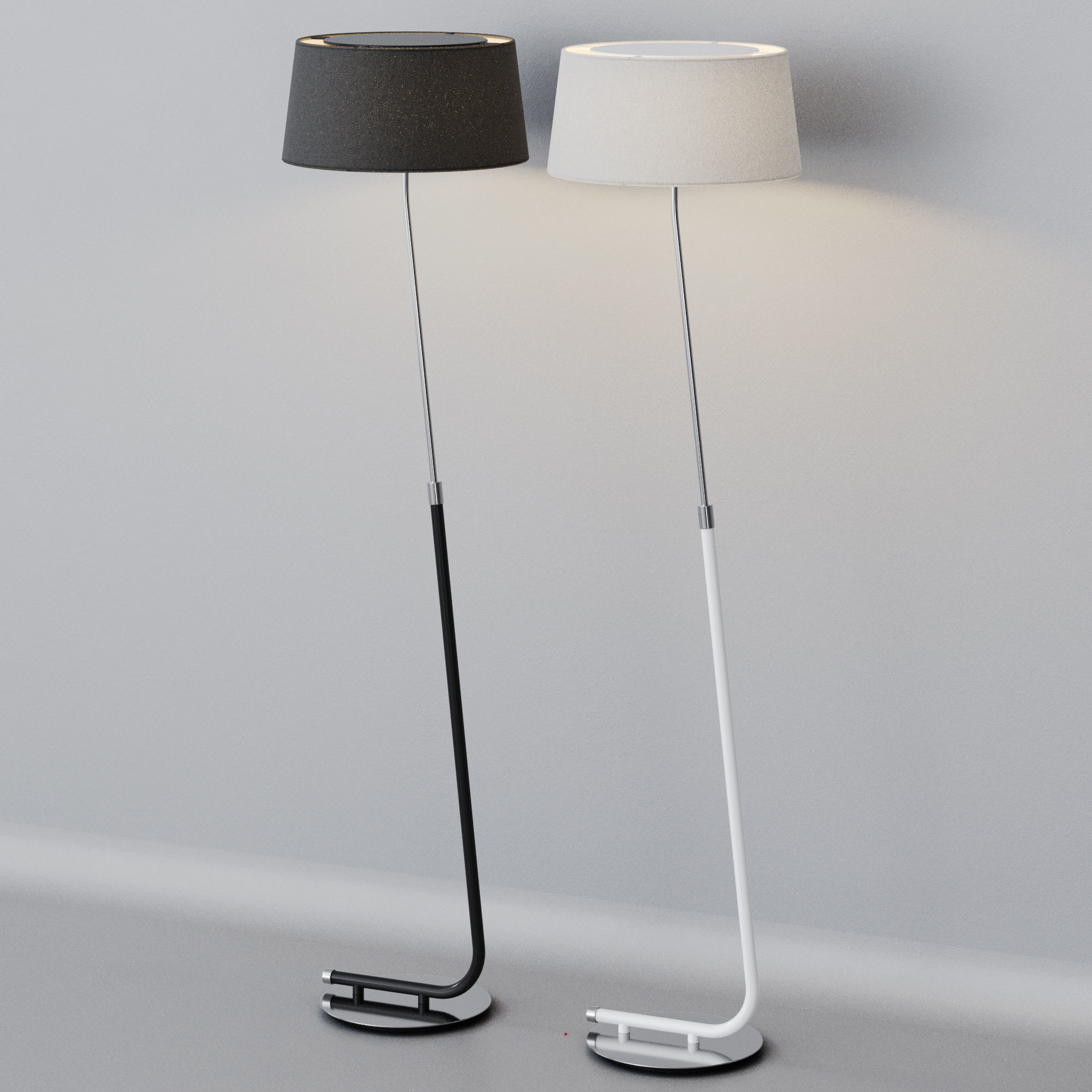 Faro Barcelona HOTEL floor lamp 3D model_6