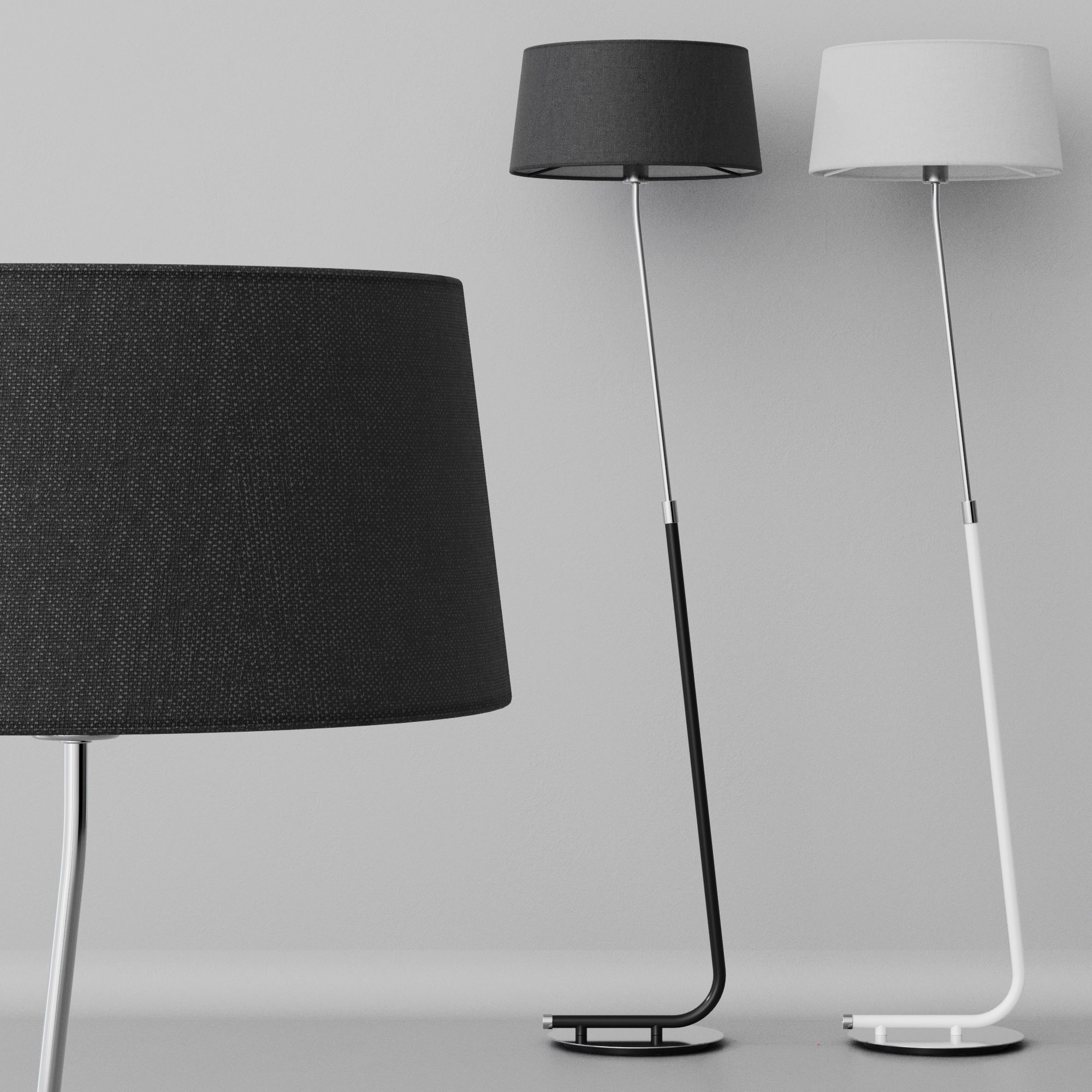 Faro Barcelona HOTEL floor lamp 3D model_7