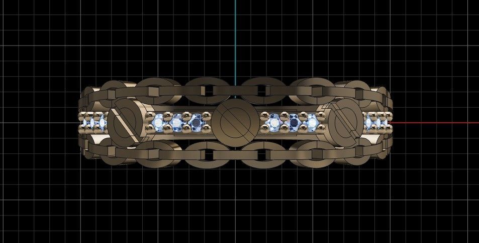 rings 3D print model_2