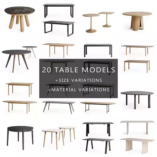 Bolia Dining Table Collection Vol1