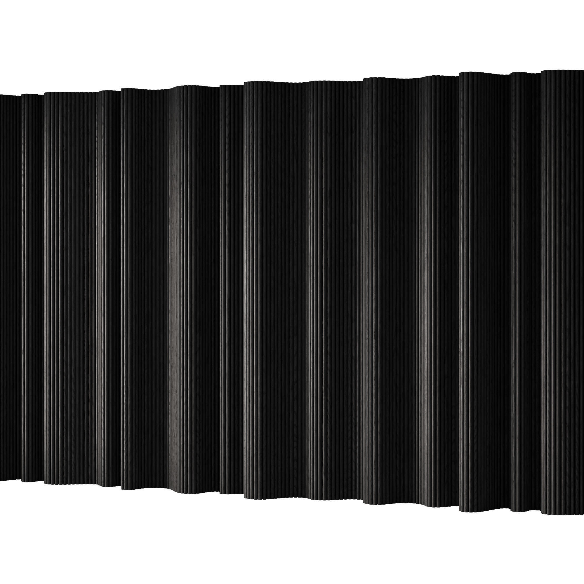434 wall composition 15 wave fluted wood Reeded Panels 02 3D model_6