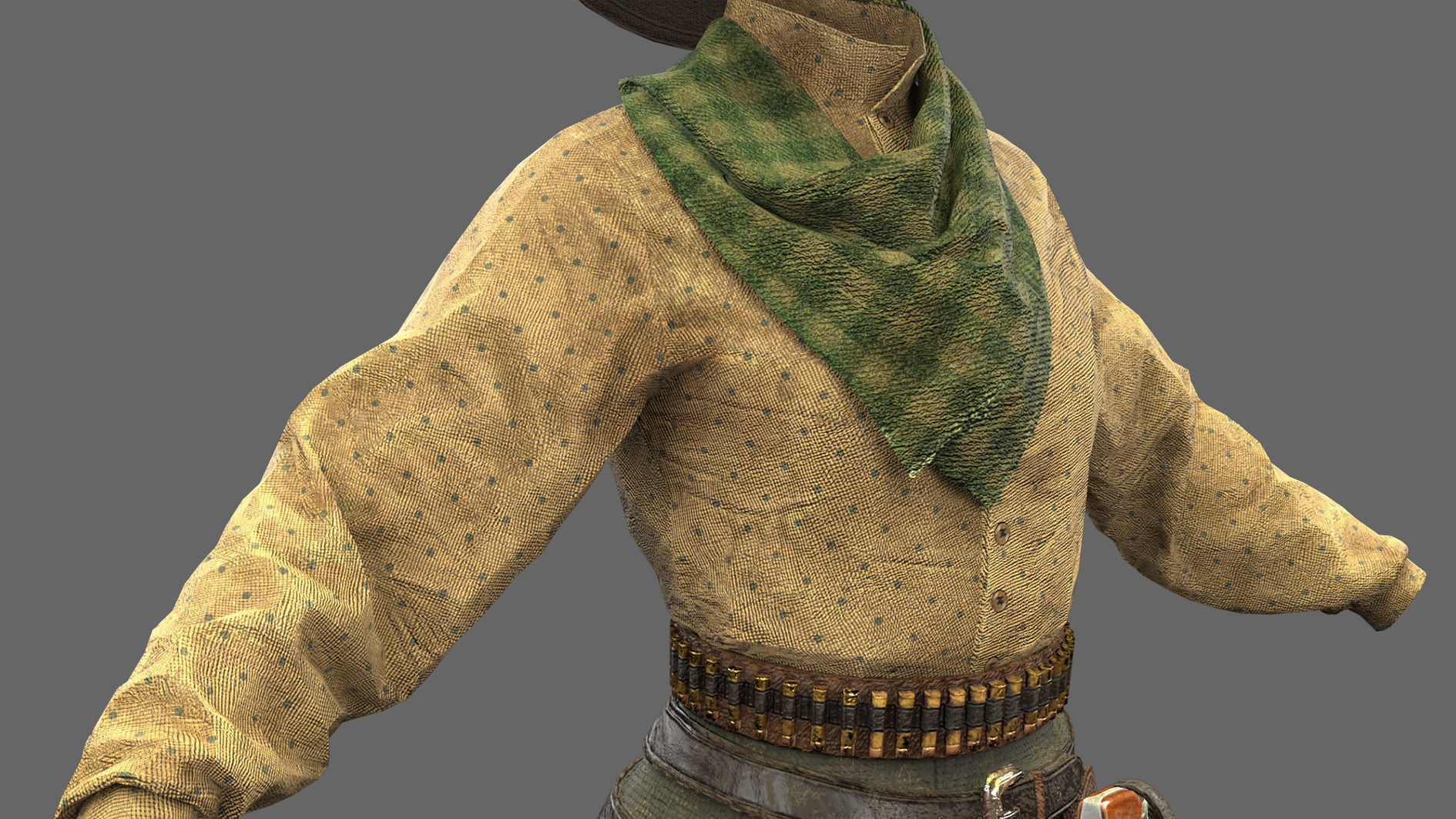 WOMENS OUTFIT 3D model_9