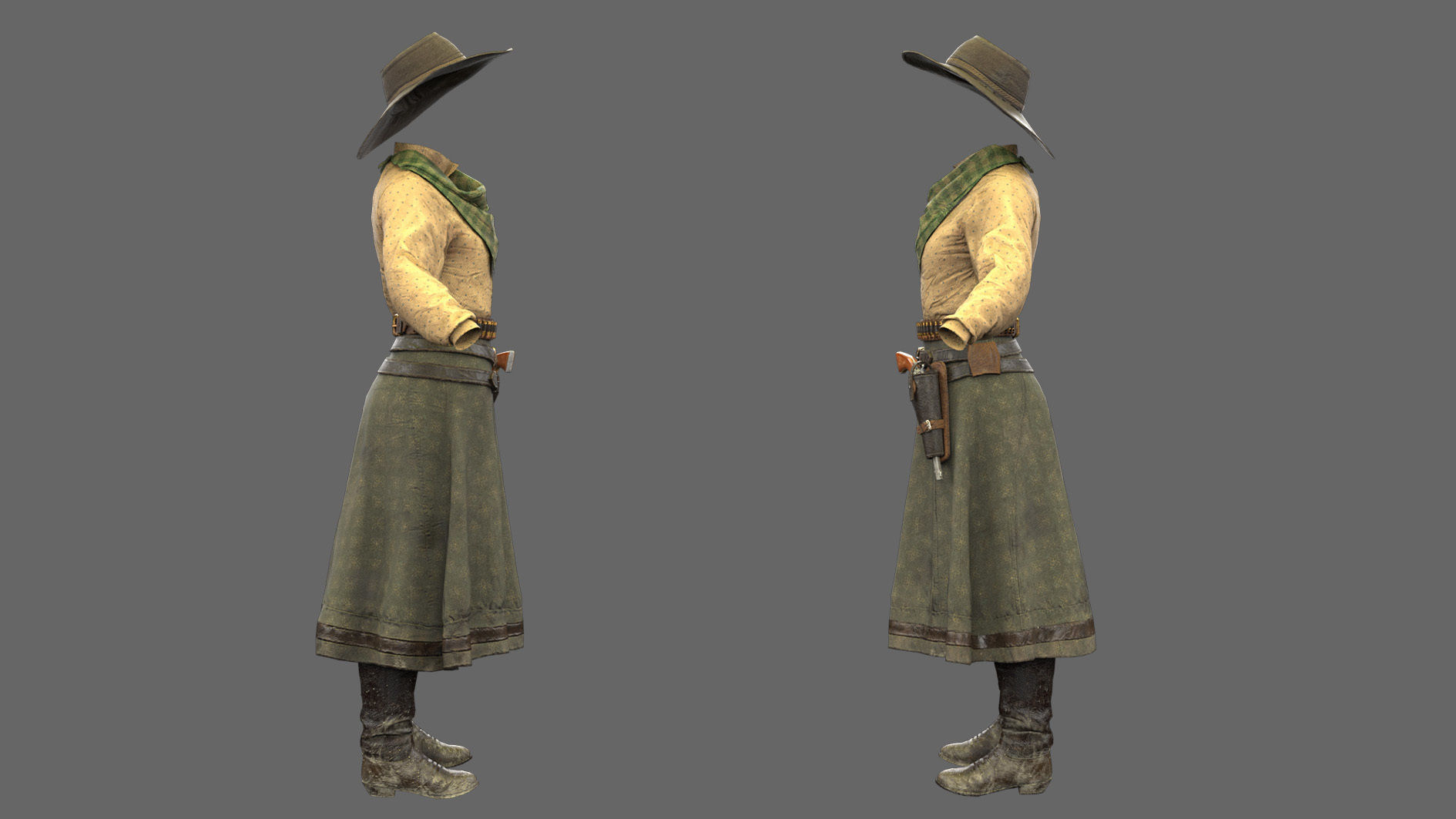 WOMENS OUTFIT 3D model_3