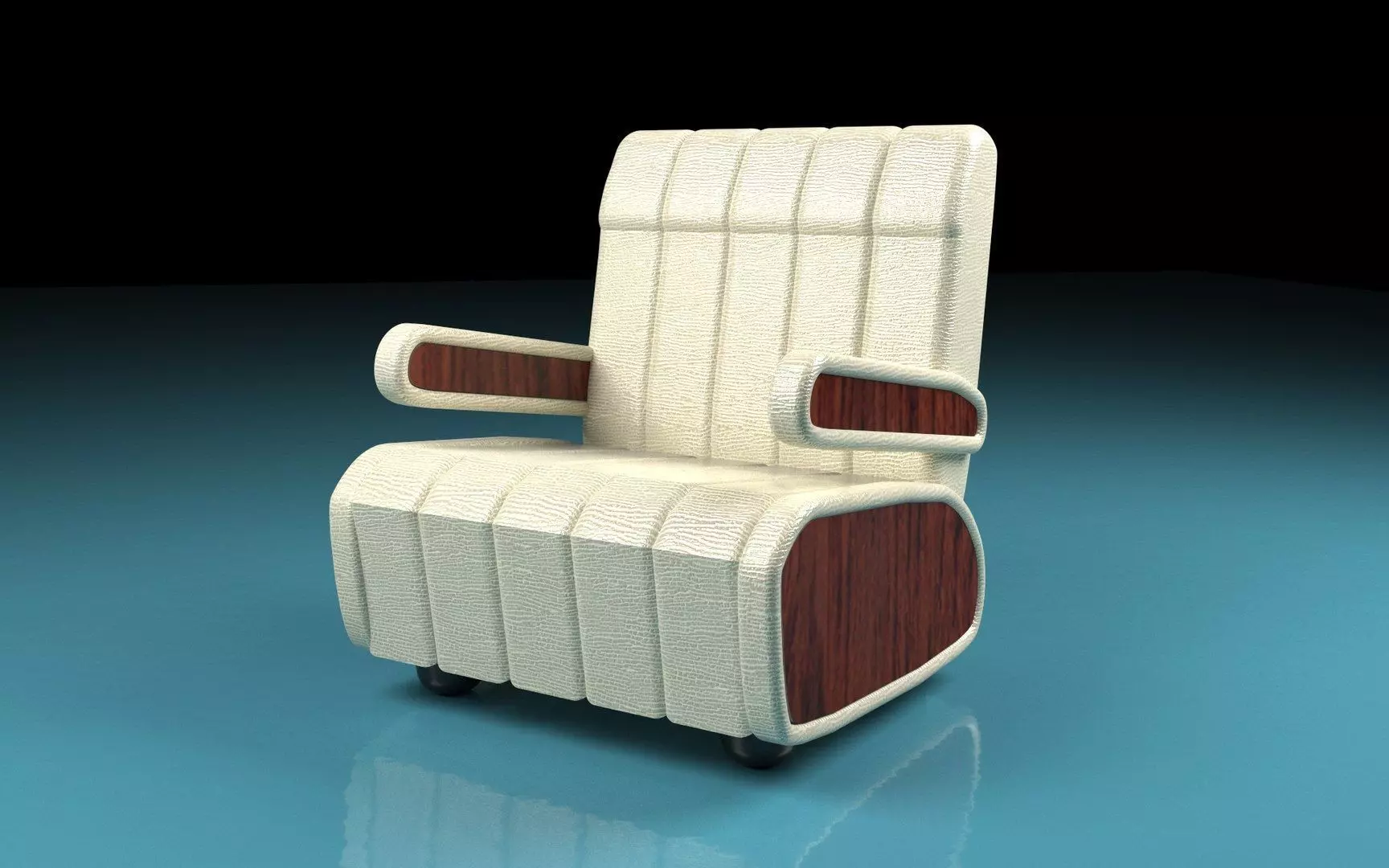Armchair Barbosa Free 3D model