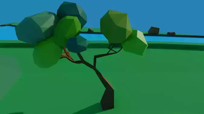 Low Poly Tree model