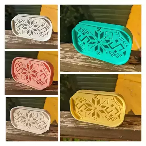 Baltic style soap tray 