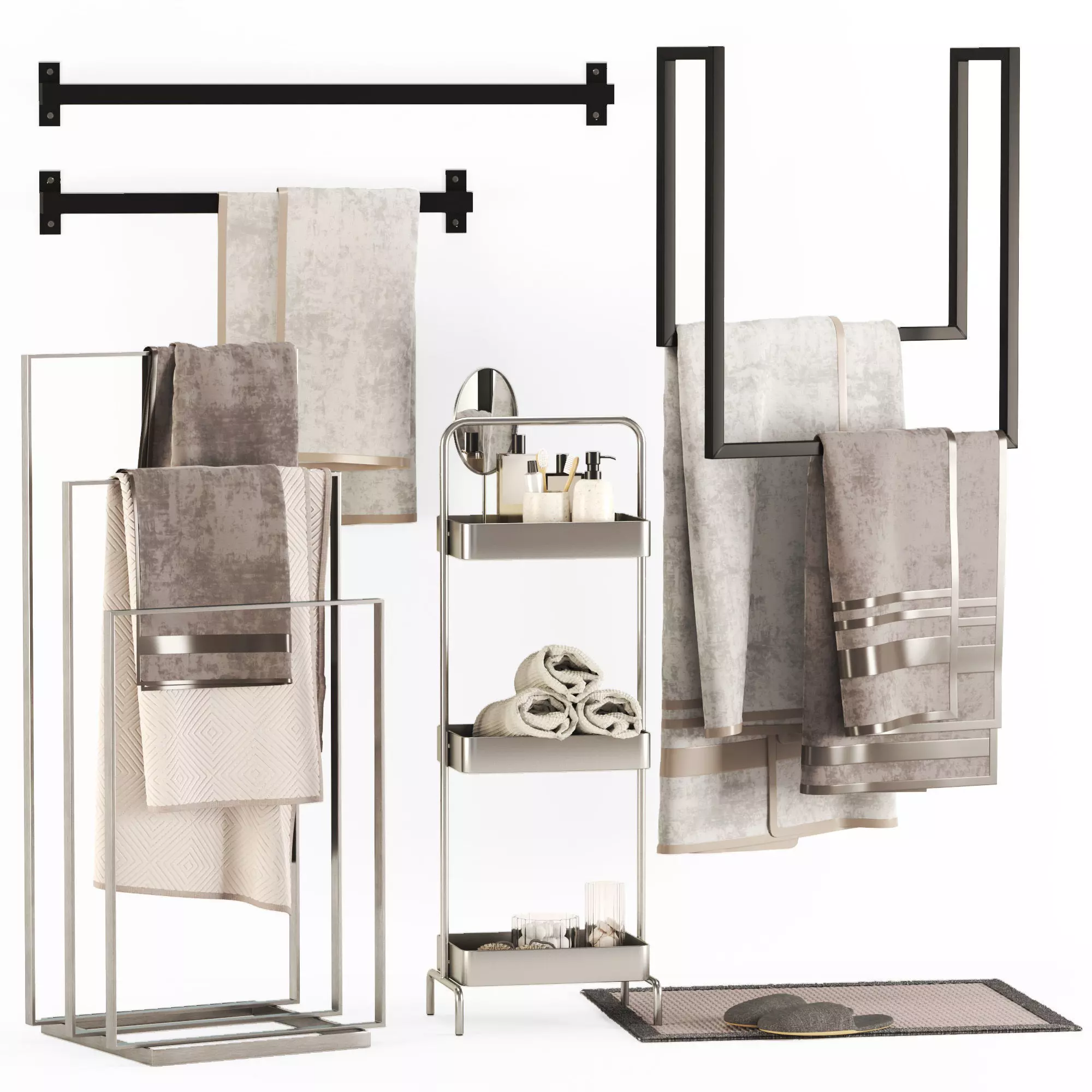 Bathroom accessories-10 3D model