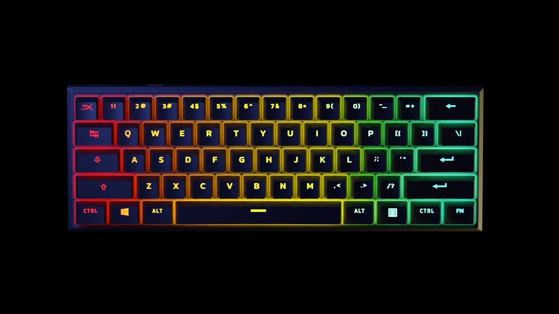 HyperX Alloy Origins 60 RGB Mechanical Gaming Keyboard Free 3D model_3