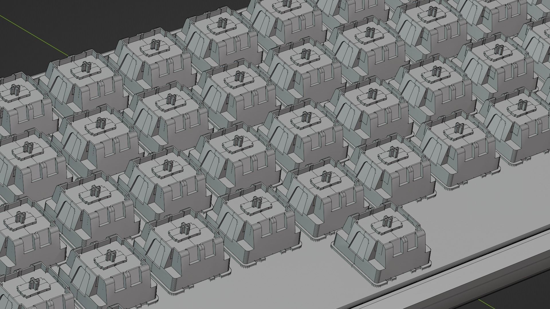 HyperX Alloy Origins 60 RGB Mechanical Gaming Keyboard Free 3D model_9