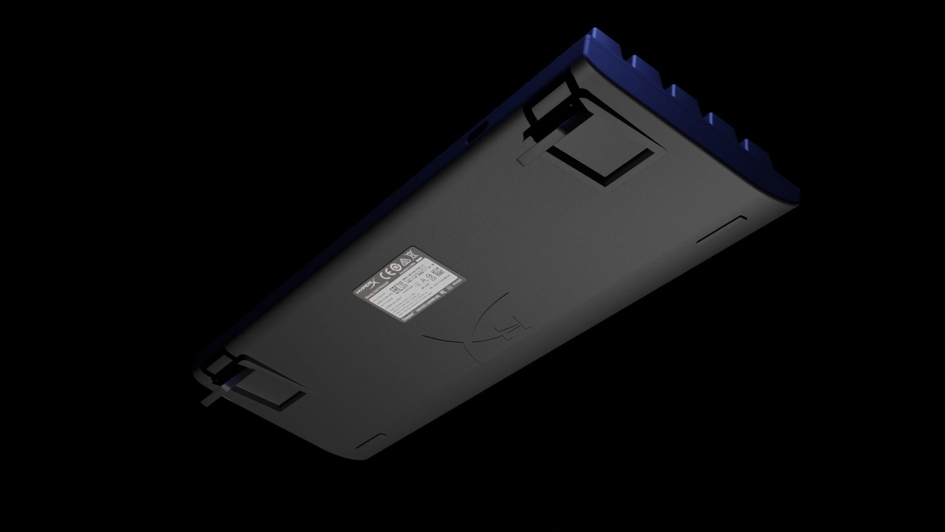 HyperX Alloy Origins 60 RGB Mechanical Gaming Keyboard Free 3D model_11