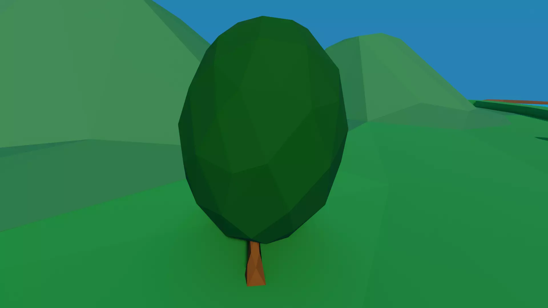 Small Low Poly Tree Free low-poly 3D model