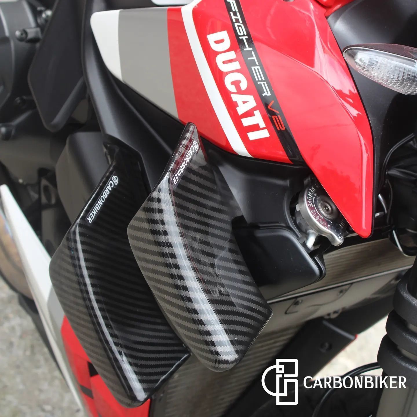 Winglet for Ducati Street Figther v2- v4 2020-2024 3D print model_2