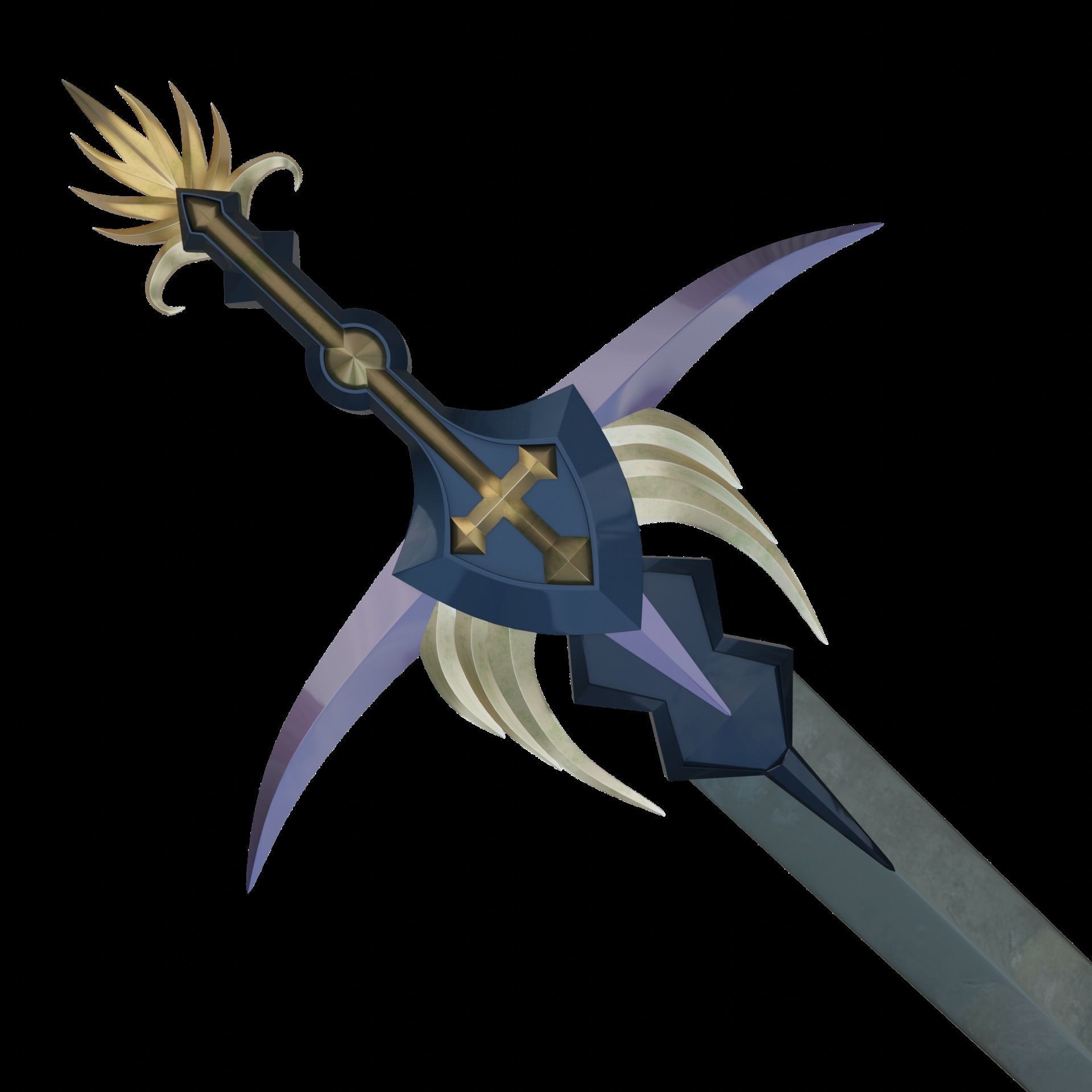 Sword of Valhalla 3D print model_3