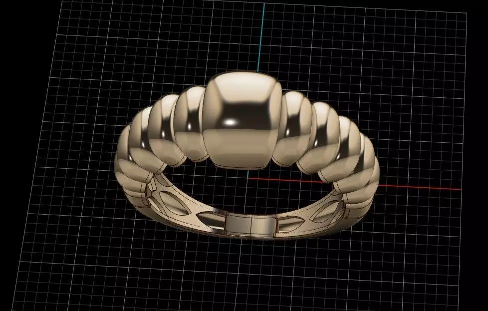 rings 3D print model_0