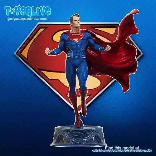 SUPERMAN MAN OF THE STEEL MODEL