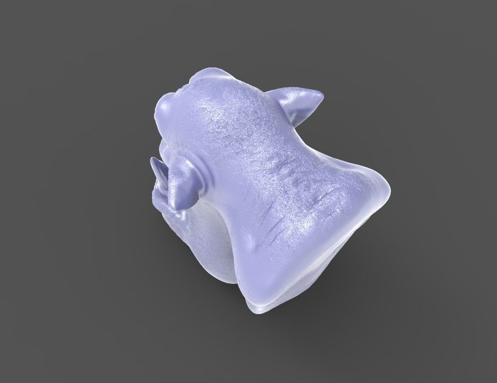 HEAD-Orc-4 high poly sculpt 3D model_3