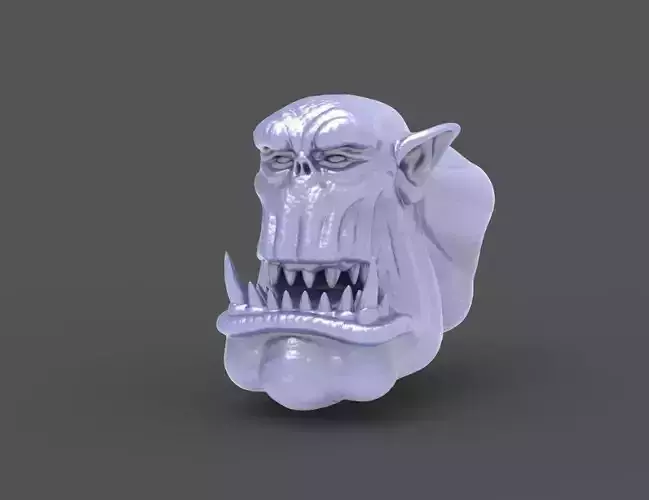 HEAD-Orc-6 high poly sculpt  3D model