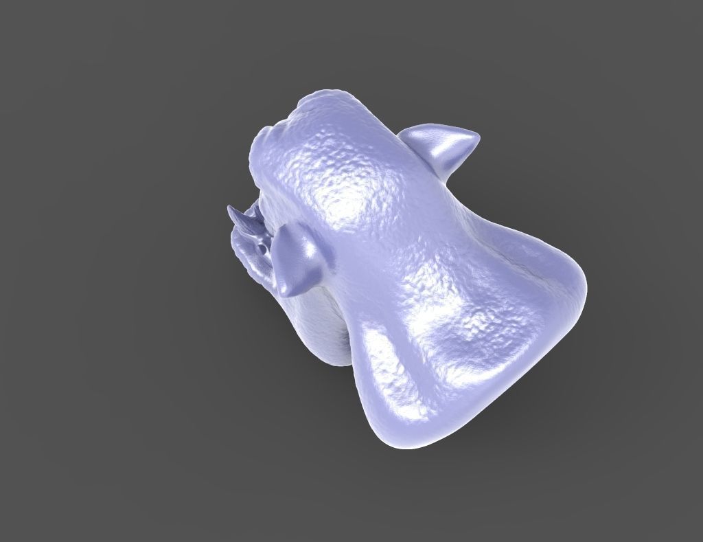 HEAD-Orc-6 high poly sculpt  3D model_2