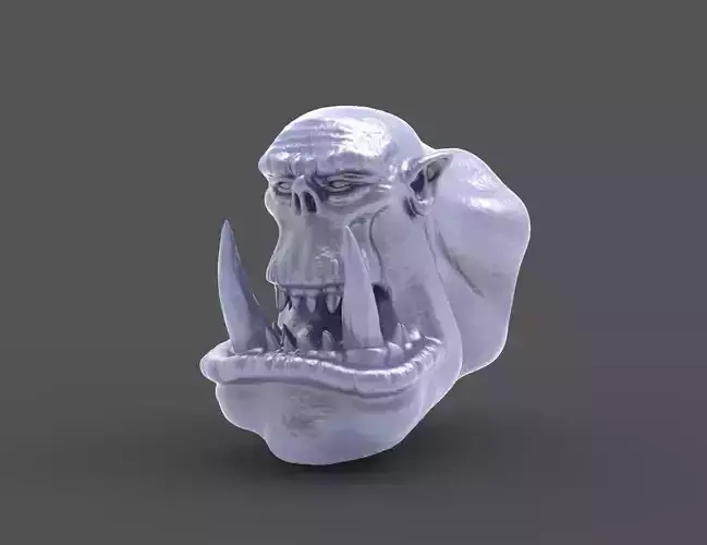 HEAD-Orc-7 high poly sculpt  3D model