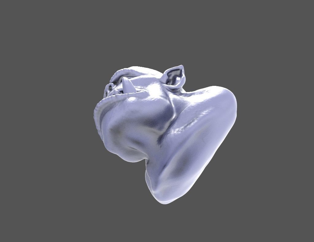 HEAD-Orc-10 high poly sculpt  3D model_4