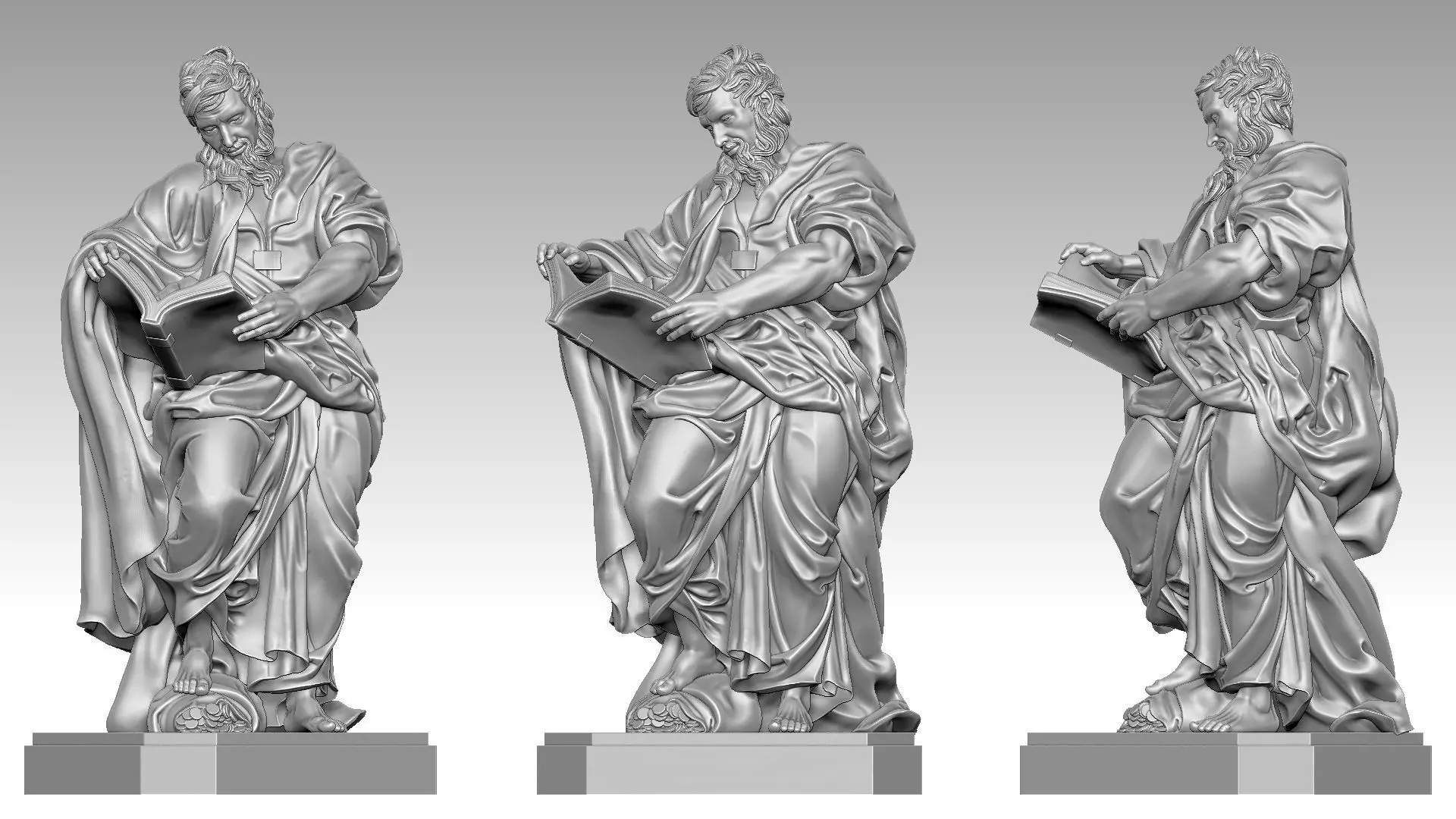 Saint Matthew 3D print model
