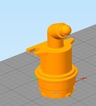 Subaru Hawk Sprayer Covers and Sprayer 3D print model
