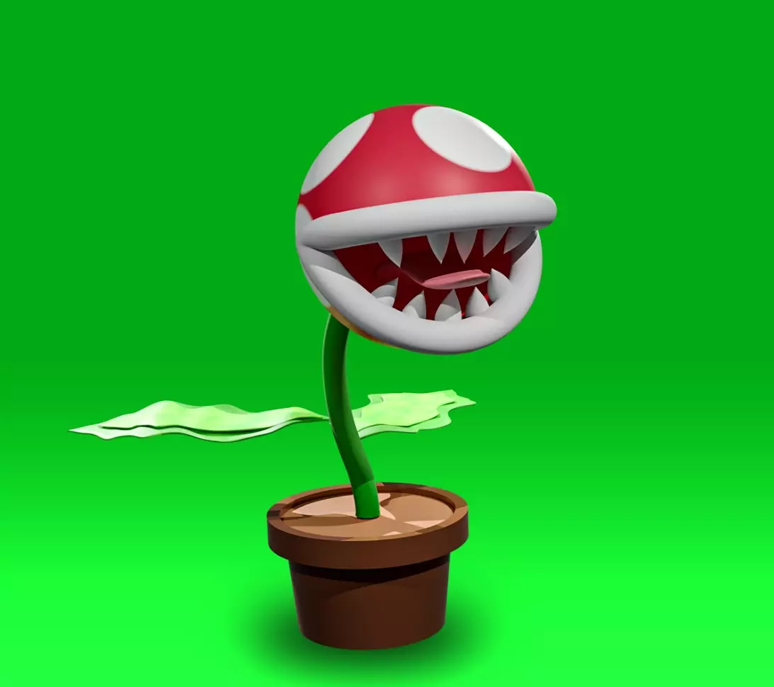 Piranha Plant 3D print model