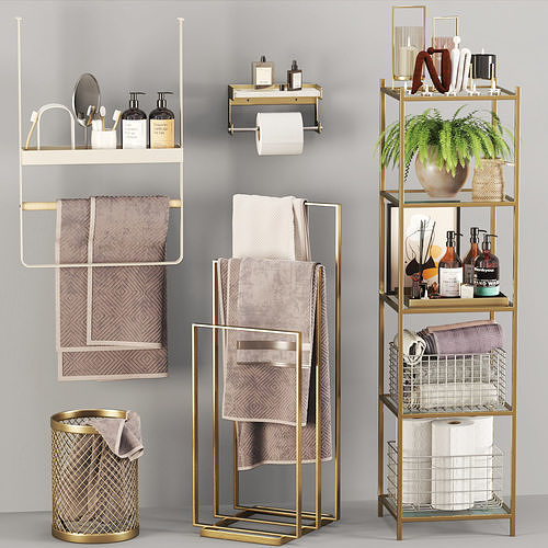 Bathroom accessories-13 3D model
