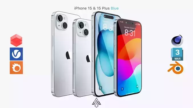 iPhone 15 - 15 Plus Blue