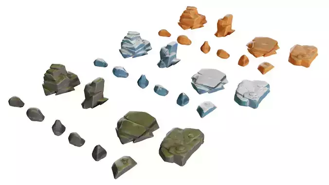 Stylized Rock Pack