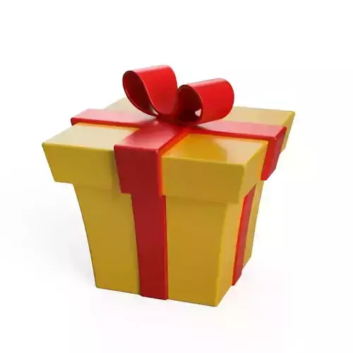 Gift-box toon 3D print model