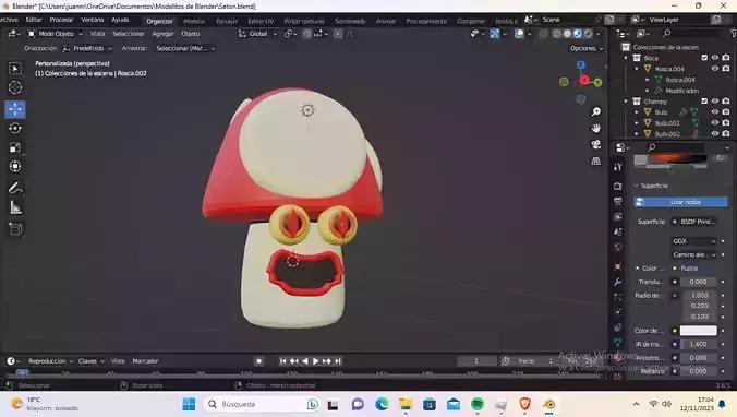 Modelo de Monstruo Seta