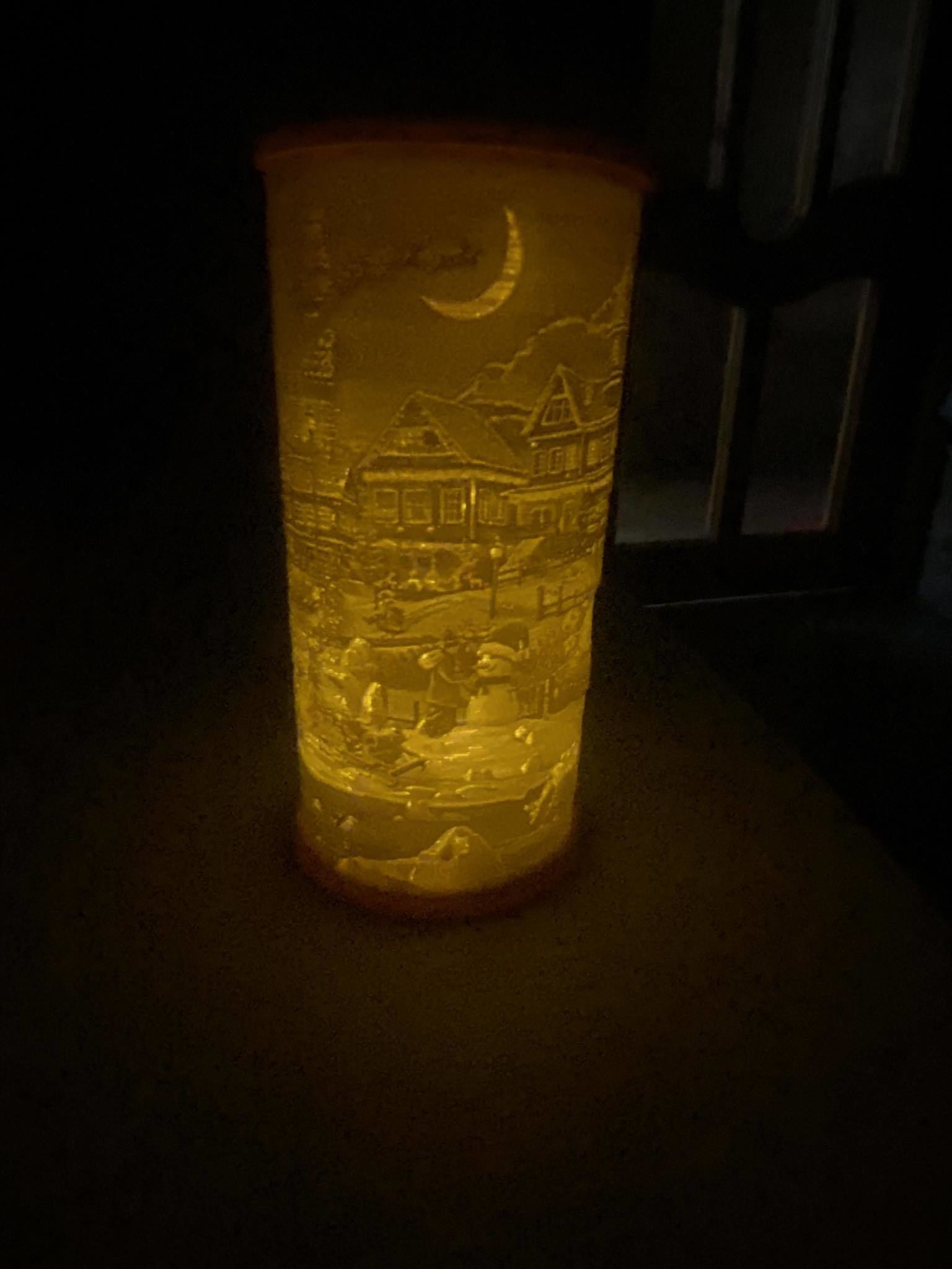 Commercial license christmas city led tealight decoration 3D print model_7