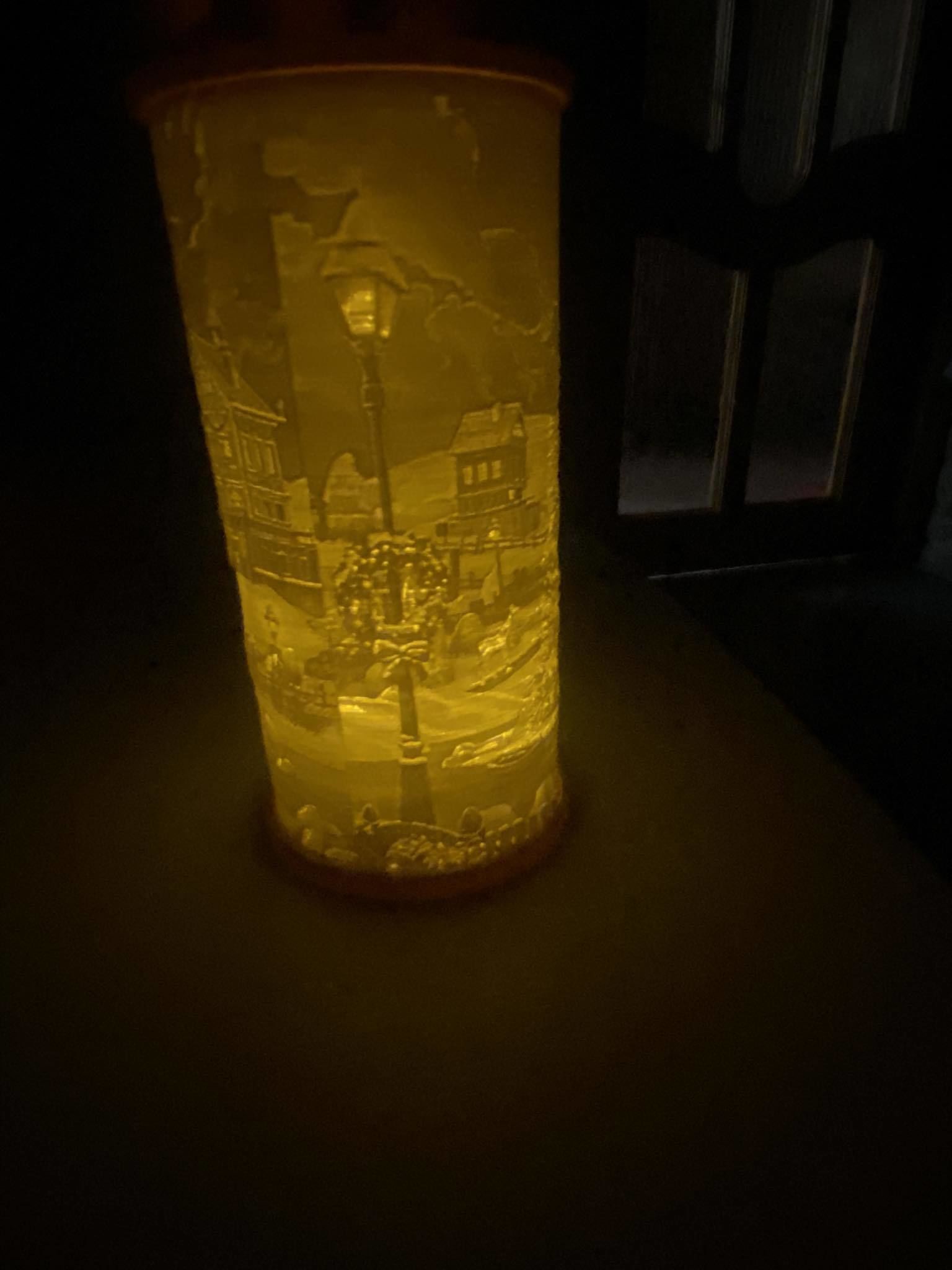 Commercial license christmas city led tealight decoration 3D print model_5