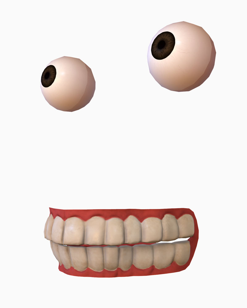 Casual Male Low-poly 3D model_4