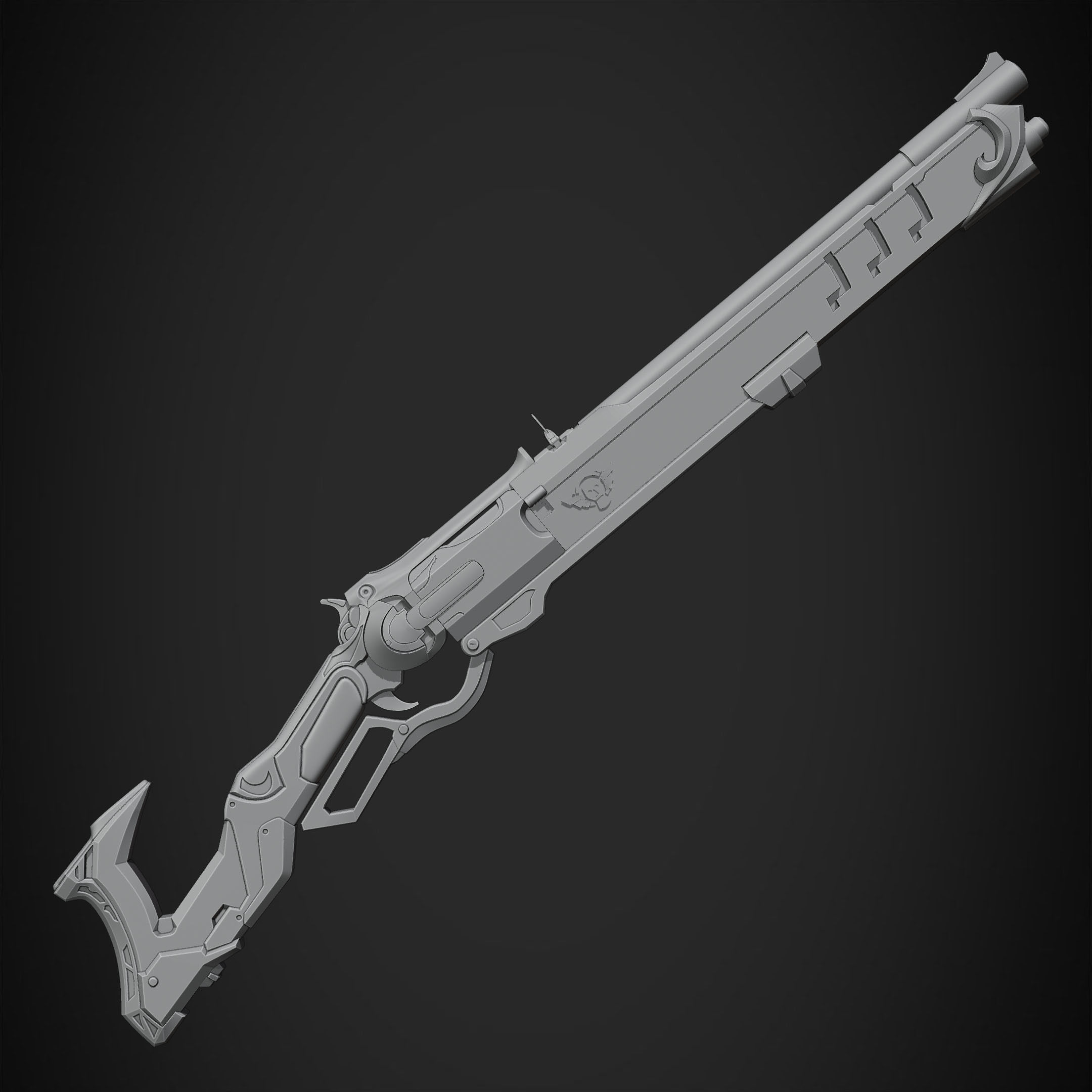 Overwatch Ashe Viper Gun for Cosplay 3D print model_15