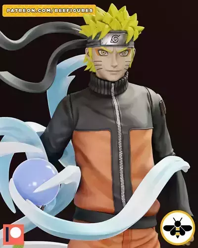 NARUTO - NARUTO SHIPPUDEN - FAN ART 3D model