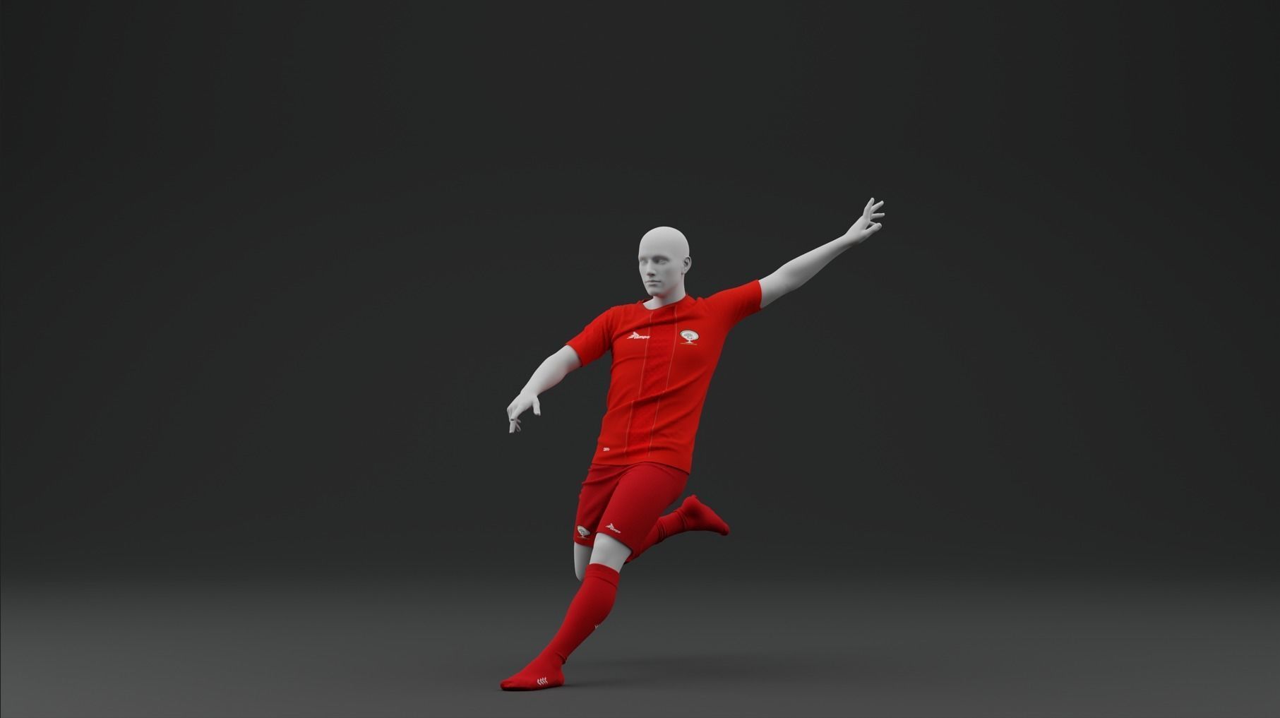 Palestine 2022  Home Jersey 3D model_15