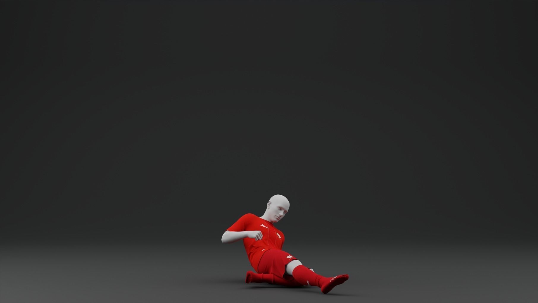 Palestine 2022  Home Jersey 3D model_16