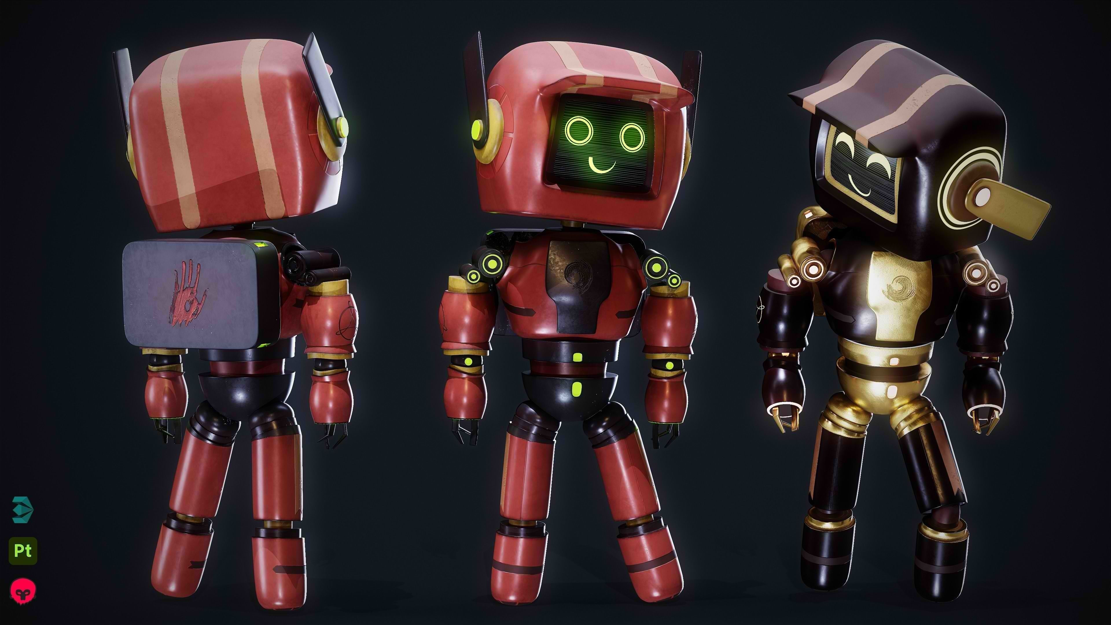 XRobot 3D model_1