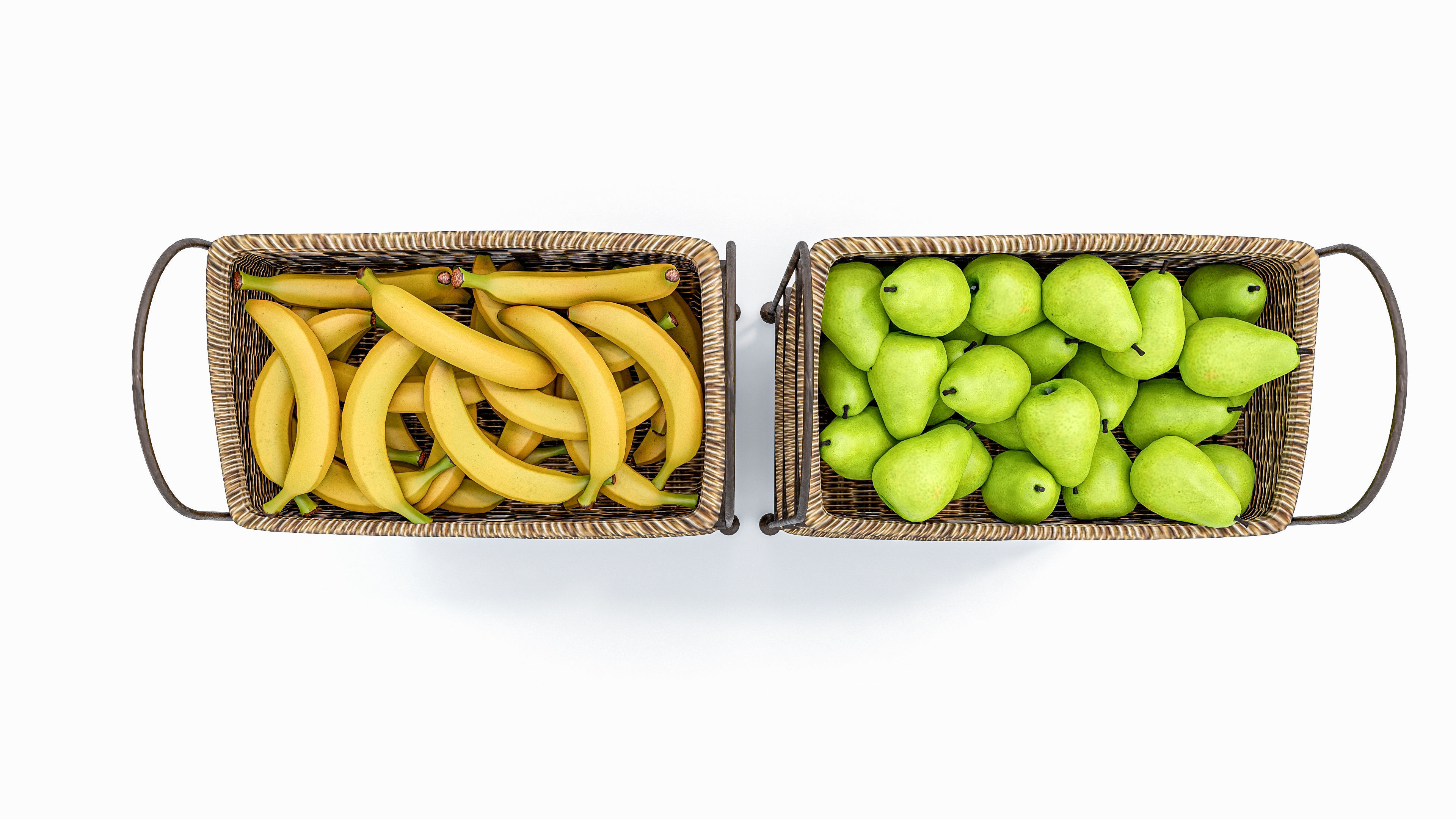 Fruits and vegetables Supermarket Grocery store 3D model_14