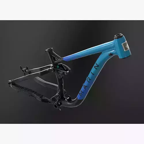 MTB full suspension frame