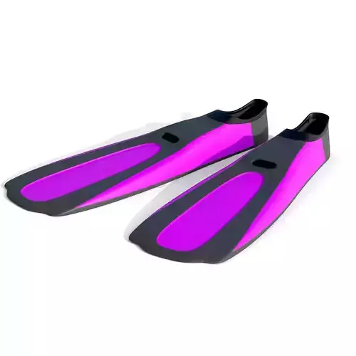 Dive Flippers Pink