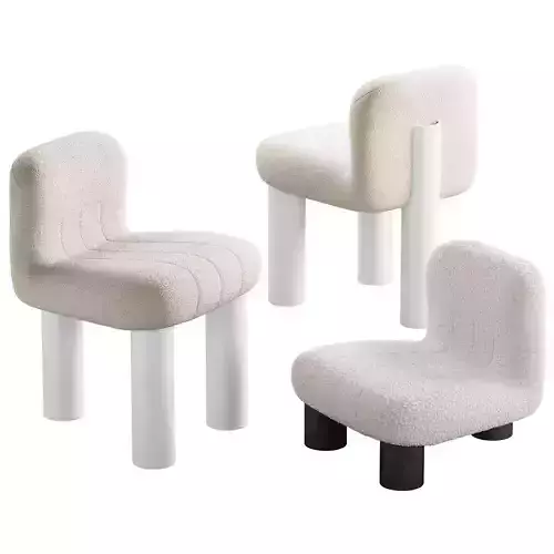 435 Arflex Botolo armchair High and Low lounge chair in 2 colors