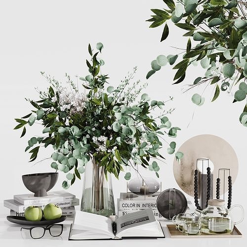 Decorative set 12 3D model