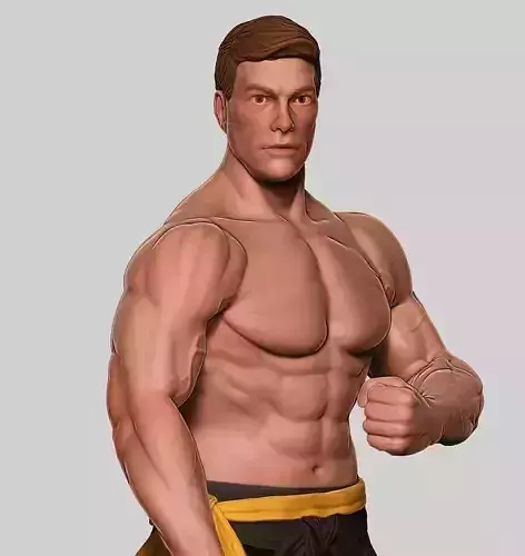 VAN DAMME - BLOODSPORT 3D print model
