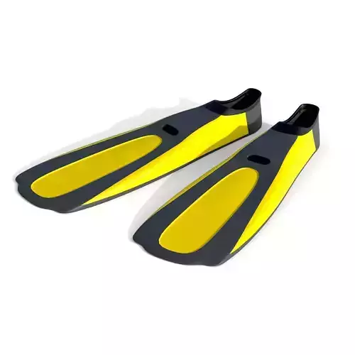 Dive Flippers Yellow